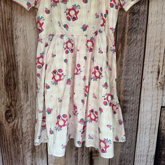 Disney Pixar Her Universe Lotso Strawberry Dress Toy Story DisneyBound Cosplay - Picture 4 of 8